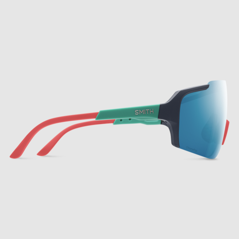 Smith Flywheel Sunglasses Matte Deep Ink/ChromaPop Blue Mirror-3